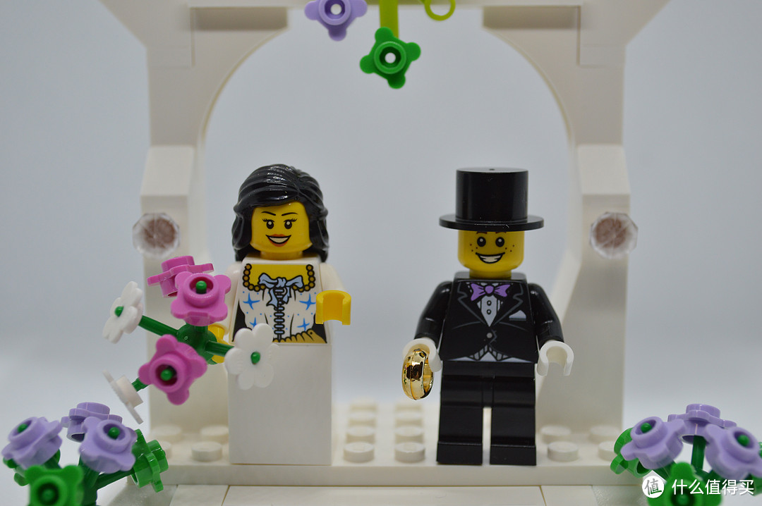 历史课戴表玩积木第四回:乐高LEGO 40165 婚礼套装