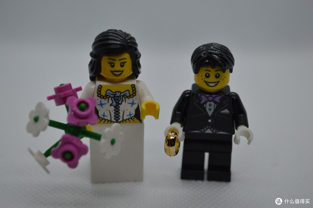 历史课戴表玩积木第四回:乐高LEGO 40165 婚礼套装