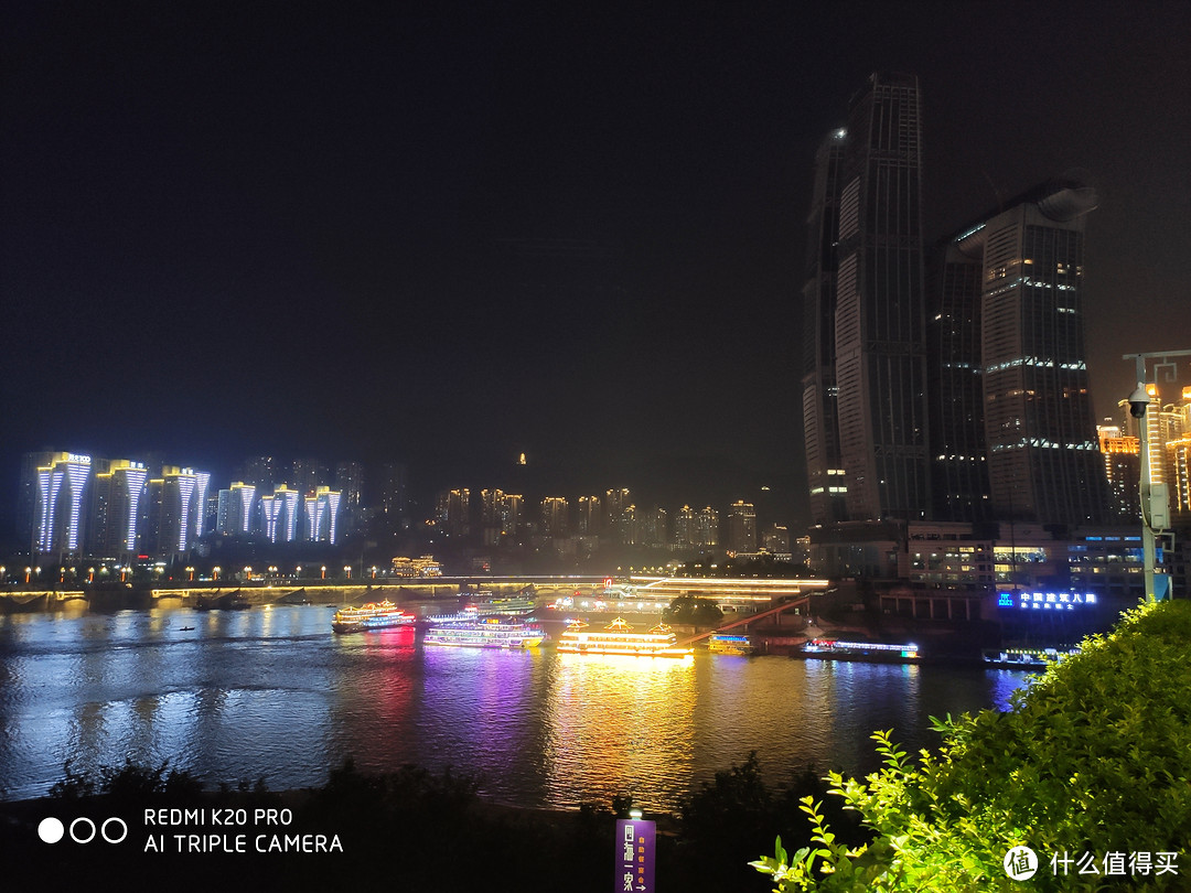 夜景，正常视角