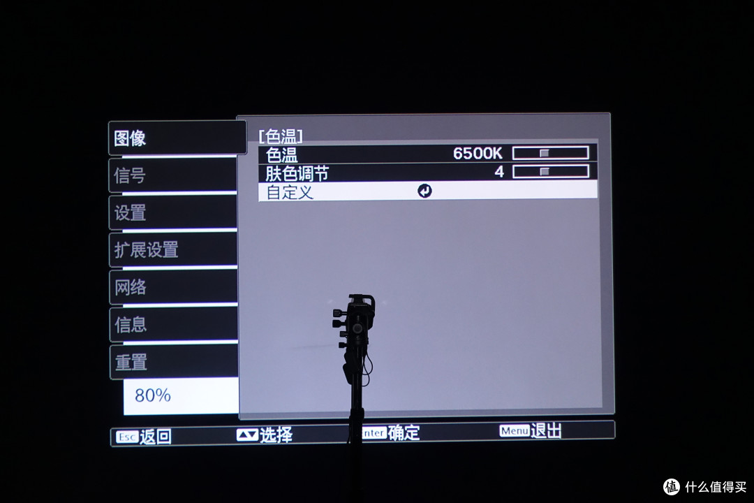 8300这个菜单是在图像-色温-自定义