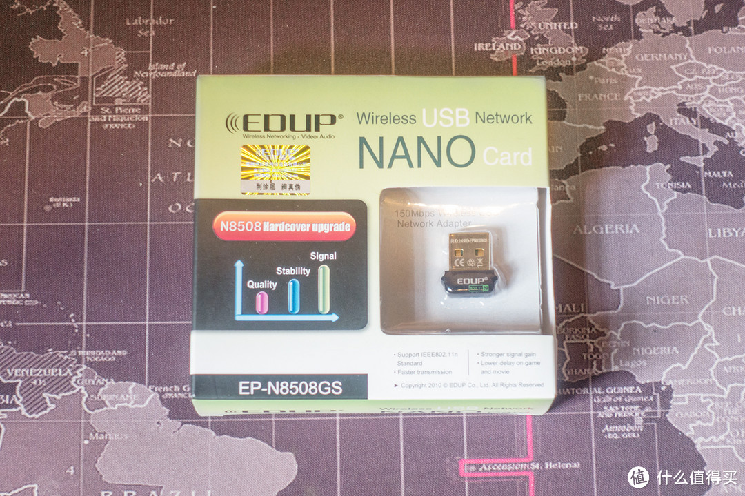 通吃——EDUP EP-N8508GS USB接口网卡