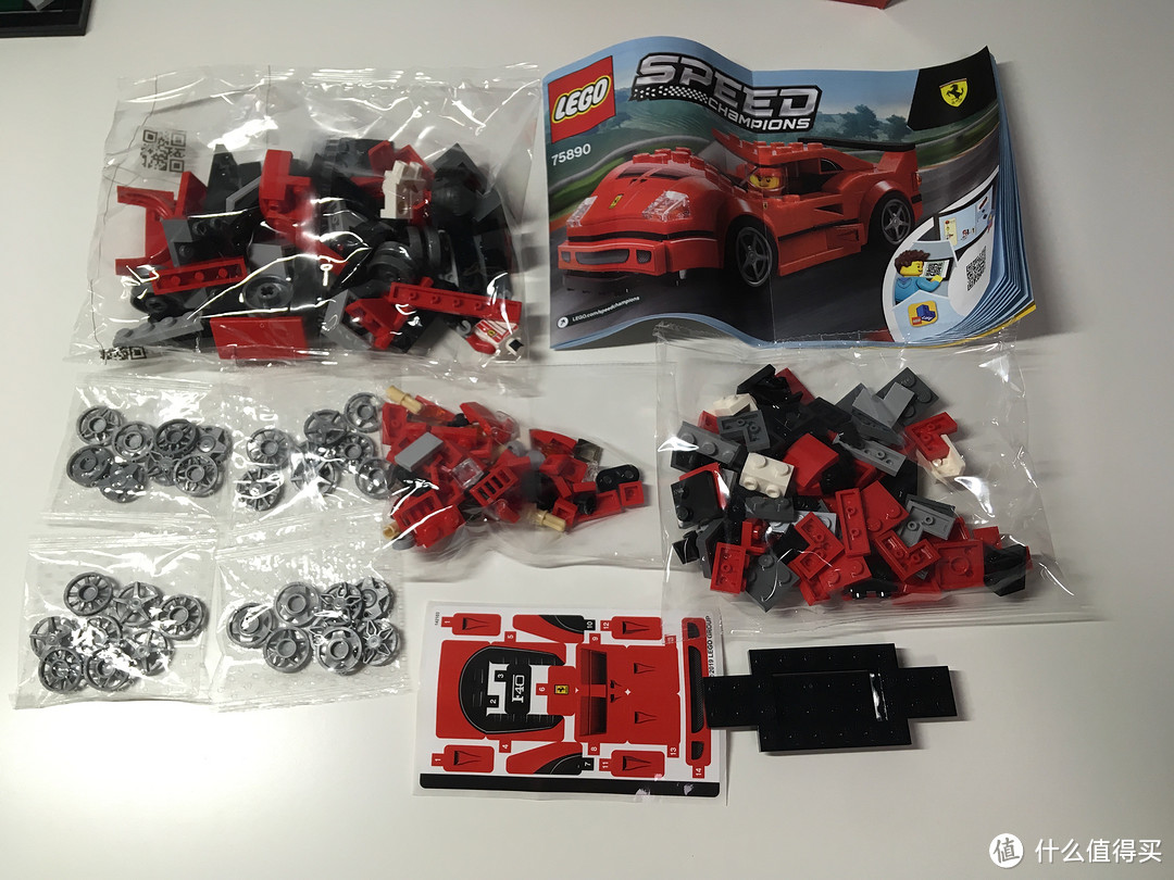 为情怀再次买单，又入一抹骚红 -- LEGO 75890 F40