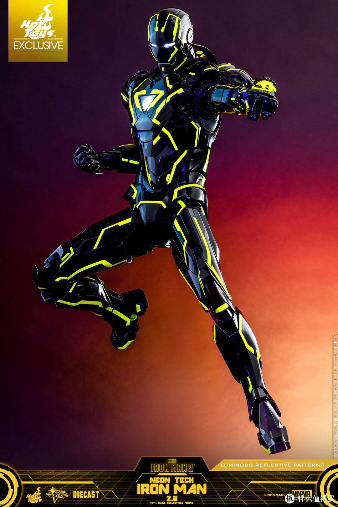 玩模总动员：HT推出《钢铁侠2》创战光速黄限定人偶 