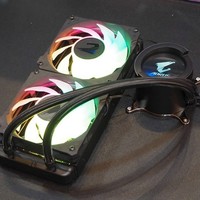 技嘉AORUS LIQUID COOLER 240/280水冷散热器晒物总结(灯效|屏幕|风扇|兼容)