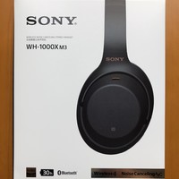 索尼 WH-1000XM3降噪耳机开箱展示(接口|耳机线|充电线|充电口|做工)