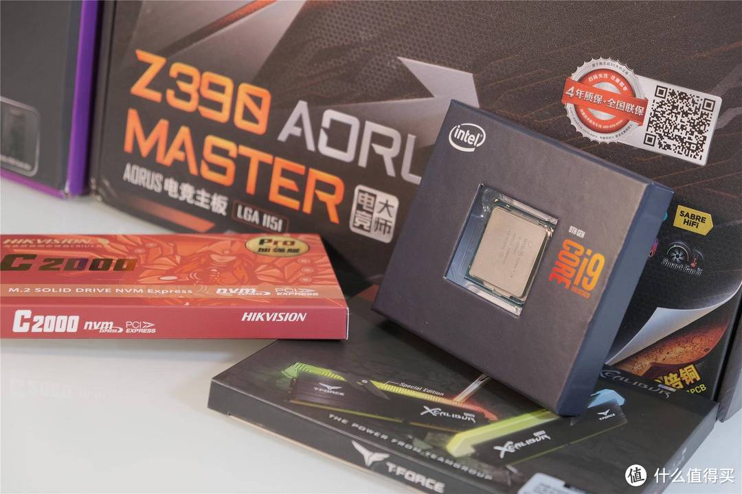 金牌装机单：为职业设计师打造的RGB主机，i9-9900K+Z390 AORUS MASTER