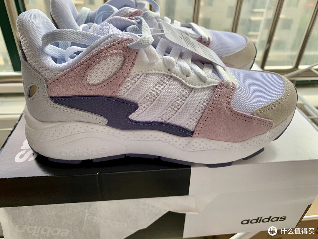 阿迪达斯 adidas neo CRAZYCHAOS 女子休闲鞋开箱晒单