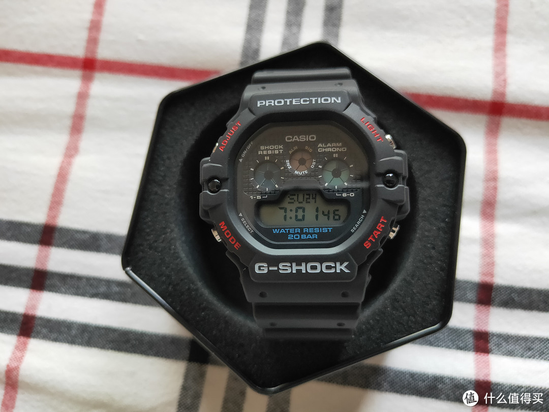 618成绩单之大妈助我换手表：G-SHOCK DW-5900-1轻晒单