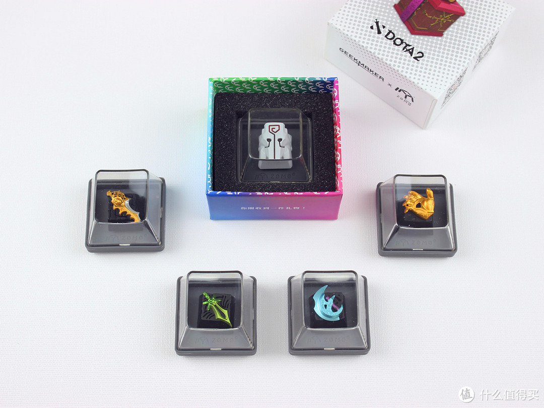 你未来的四年不应该只有Dota,ZOMO Dota2 系列个性键帽展示