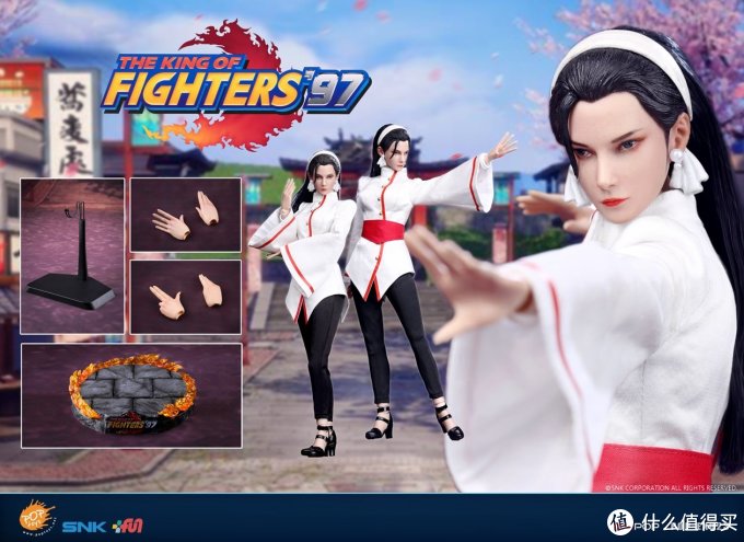 重返游戏:POPTOYS 《拳皇97》神乐千鹤 人偶公开!