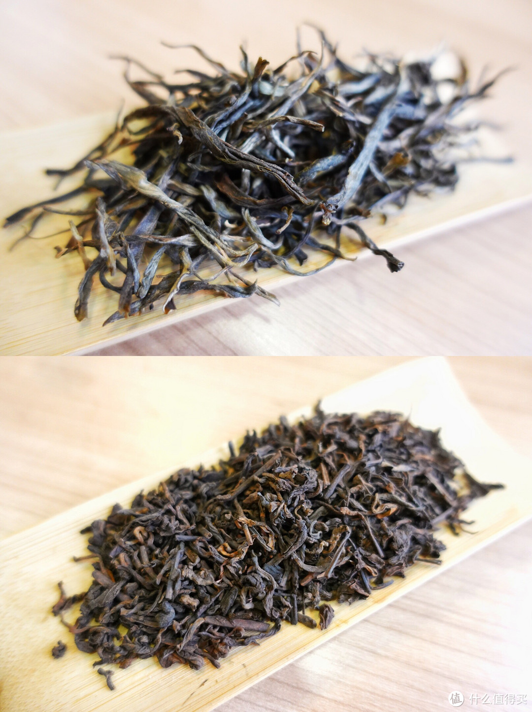 生茶散茶 VS 熟茶散茶