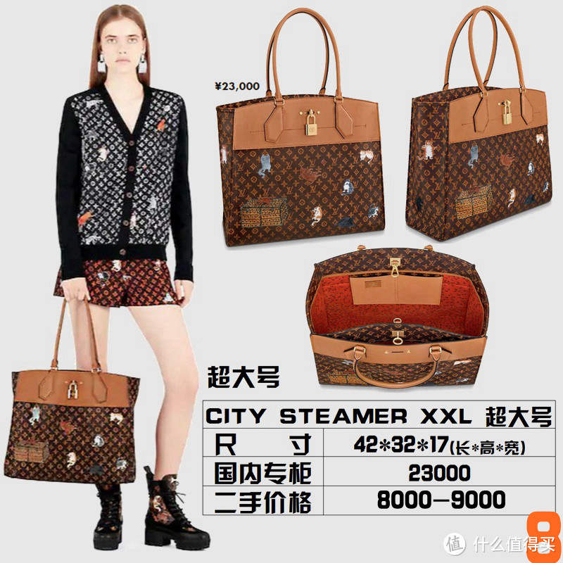 争气包 蒸汽包 更合适 LV City Steamer