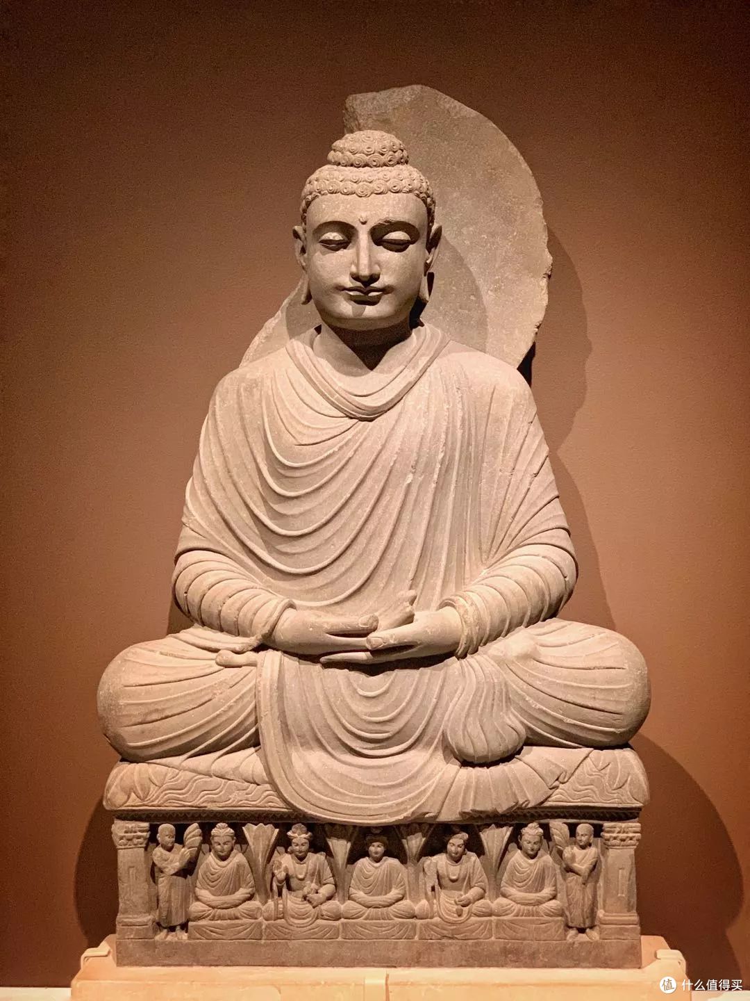 040 犍陀罗佛陀坐像 公元100-300年 巴基斯坦