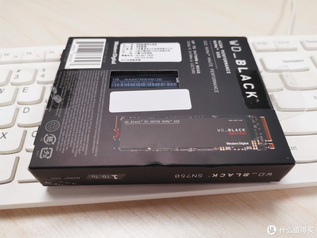 WD BLACK SN750 1TB NVMe SSD，感受西数黑盘的极速体验