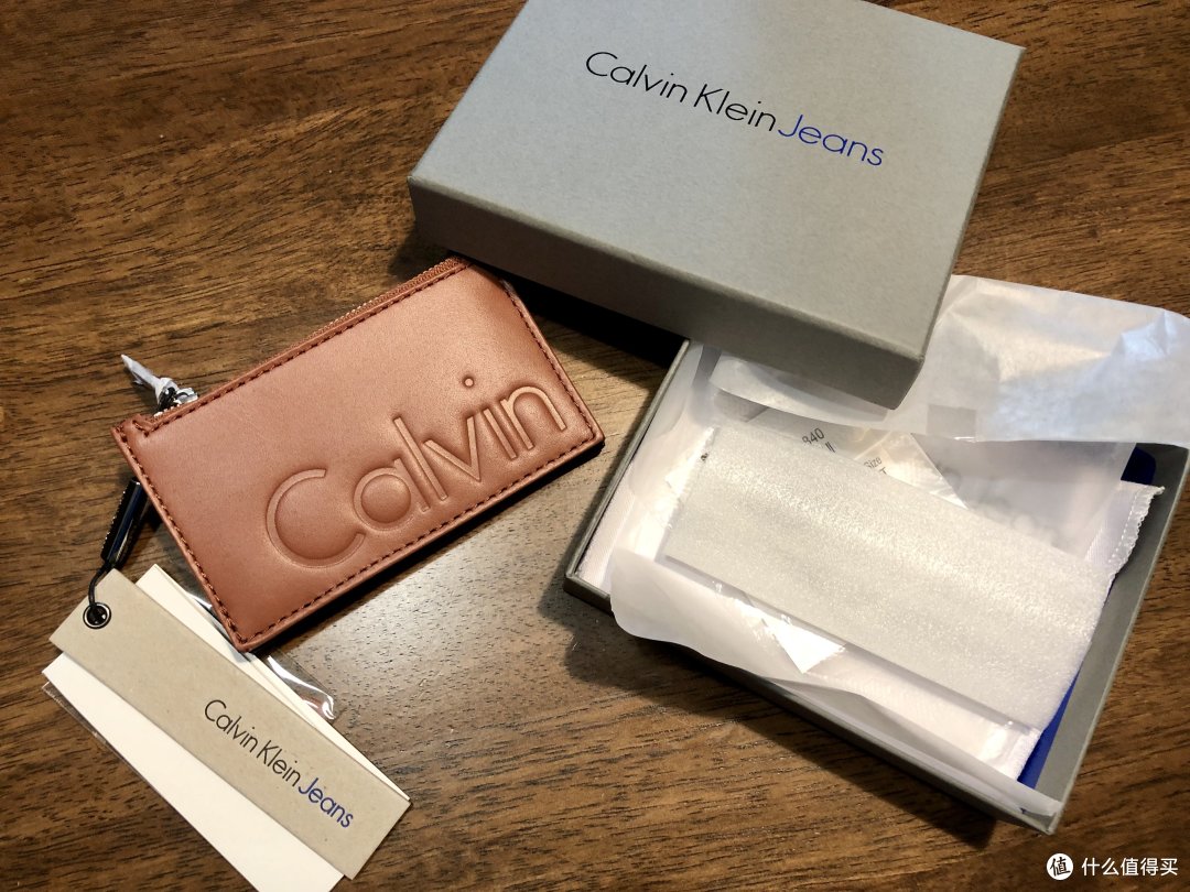 CK JEANS 男士两折皮质短卡包晒单