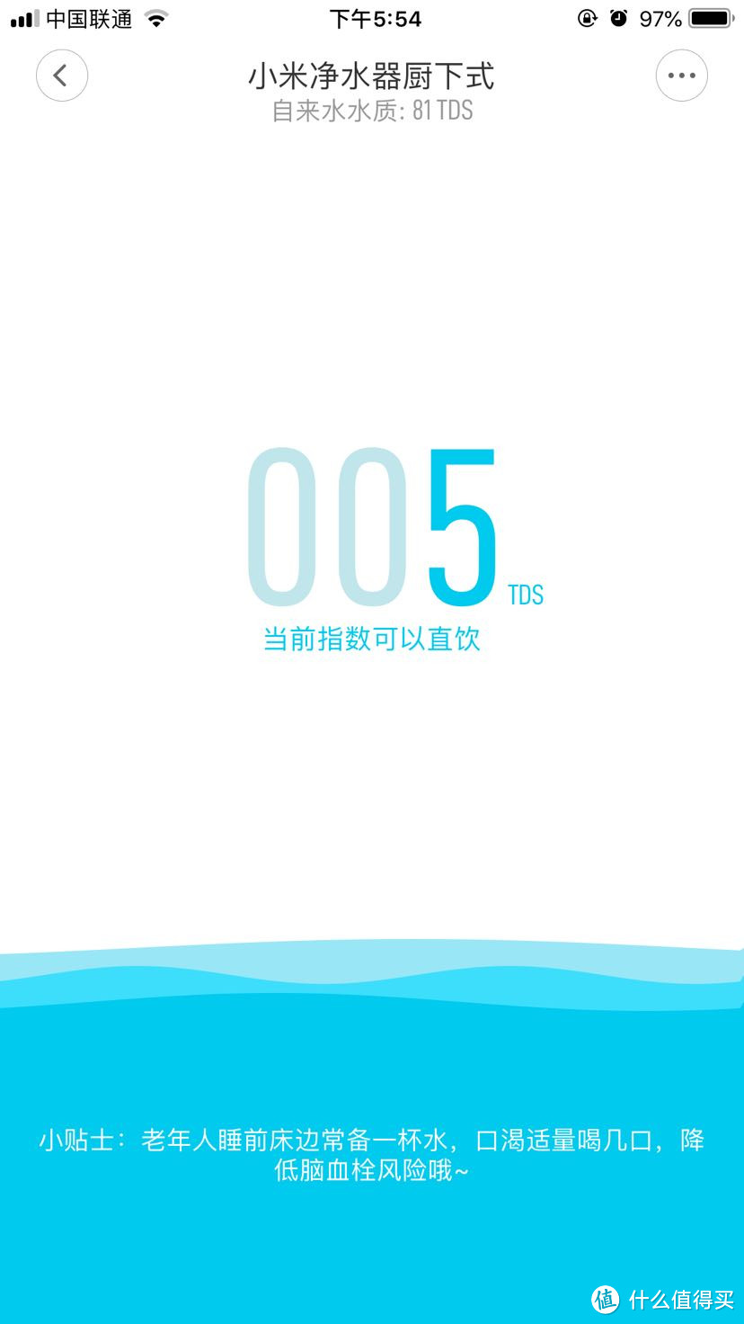 进水TDS是81