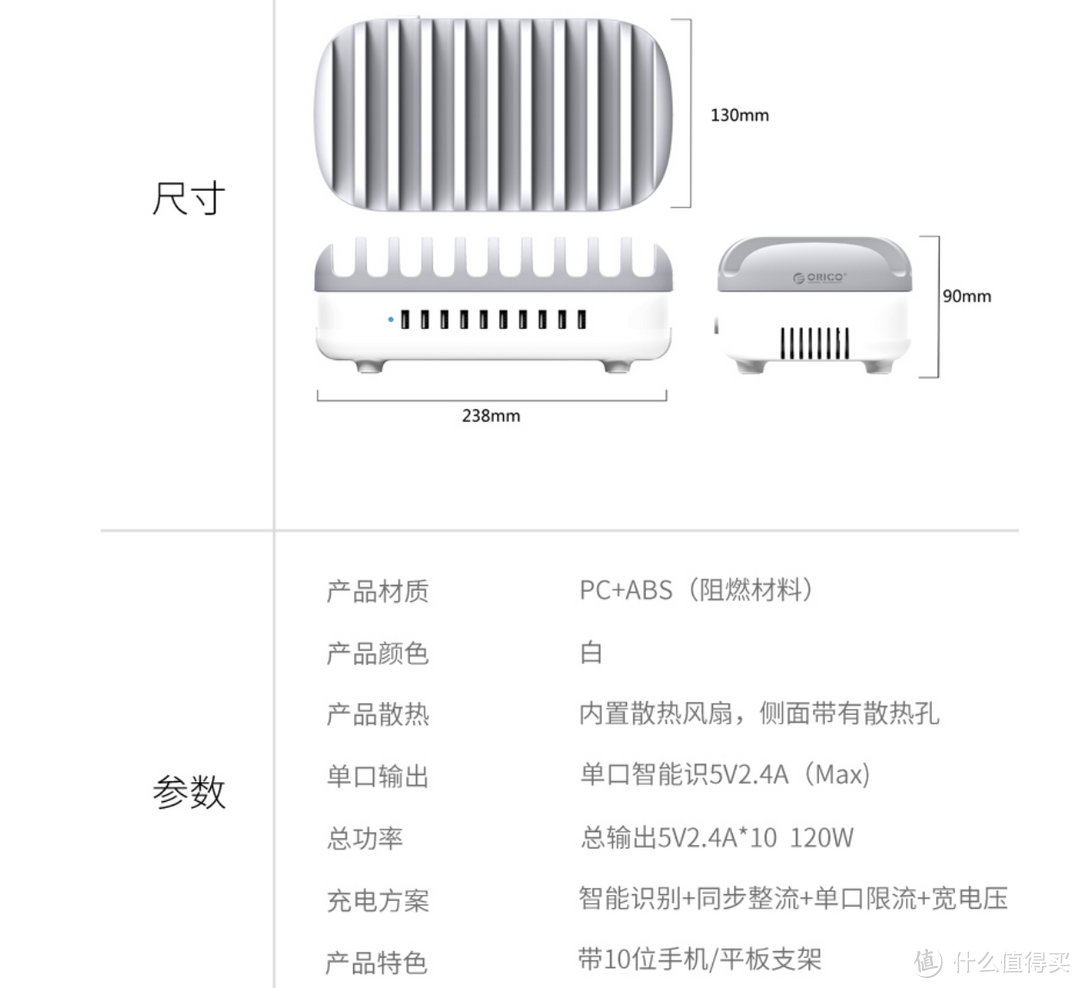 还担心充电器不够用，ORICO创意充电巴士10口充电站使用体验