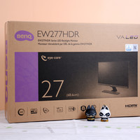 明基EW277HDR 2显示器显示屏外观展示(接口|支架|边框|底座|机身)