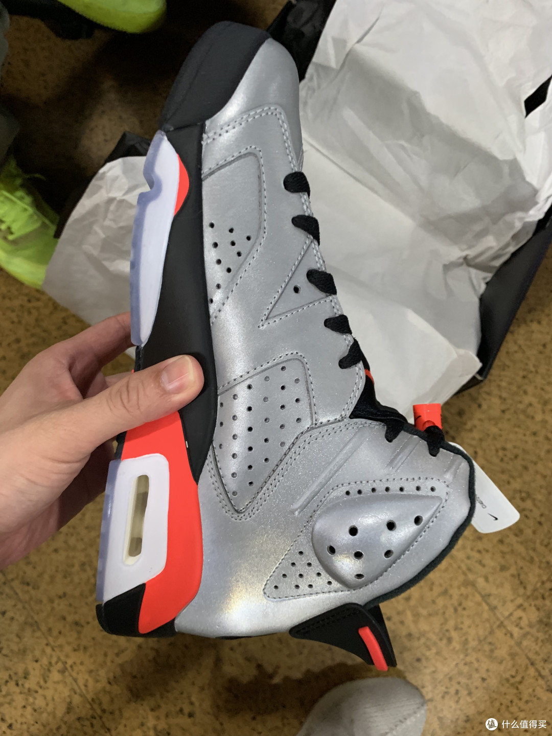 AIR JORDAN 6 3M 亮瞎我的钛合金X眼