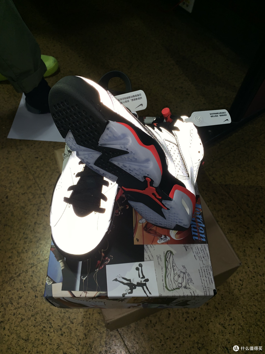 AIR JORDAN 6 3M 亮瞎我的钛合金X眼