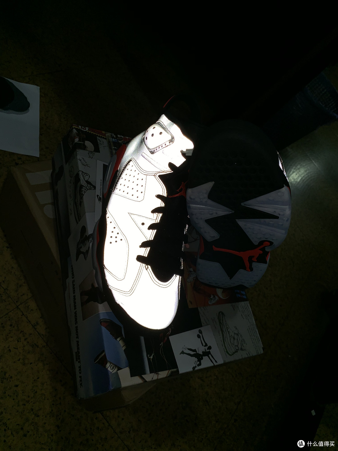 AIR JORDAN 6 3M 亮瞎我的钛合金X眼