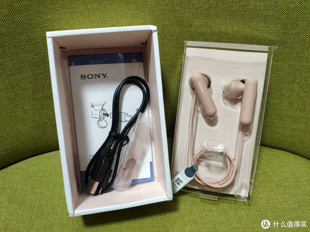 数码小物 SONY WI-SP500运动蓝牙耳机开箱晒单