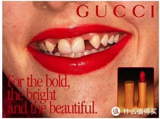 咦，GUCCI口红的实物竟然比广告要好看？