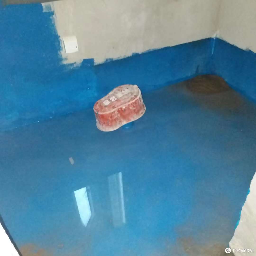 两个卫生间 一上午完成 闭水试验