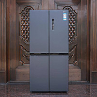 美的BCD-446WTPZM(E)冰箱外观展示(尺寸|配色|门板|出风口|抽屉)