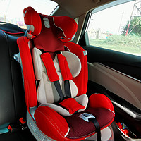Kiwy 艾莉儿童安全座椅汽车用外观展示(头颈|安全带|材质|肩带)