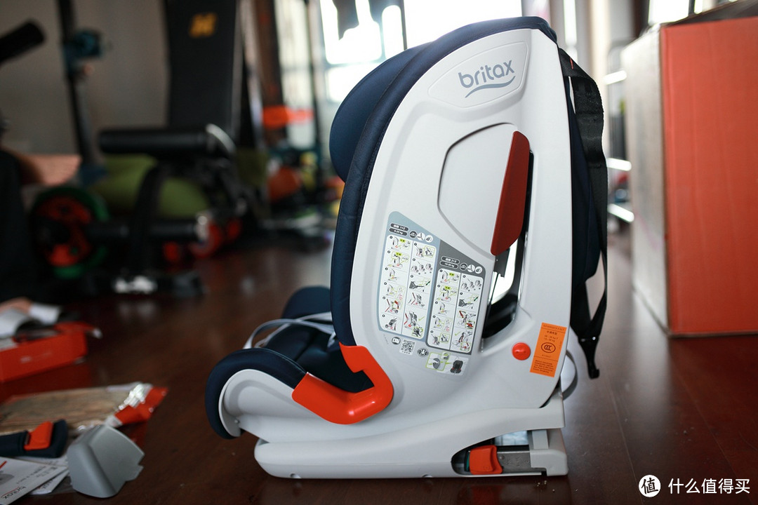 晒我家的第5个安全座椅:宝得适BRITAX 百变骑士二代