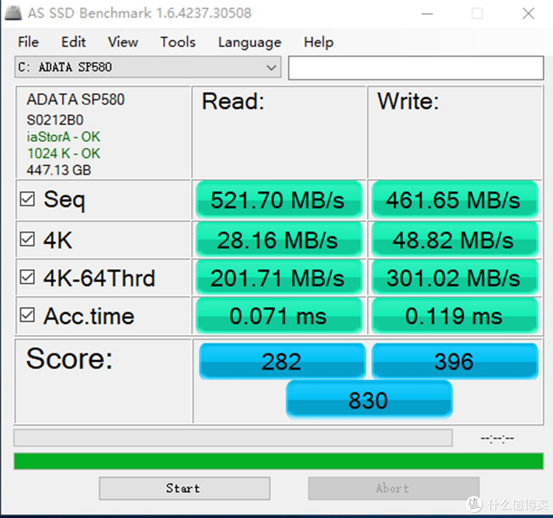 SSD白菜价，SP580 480G晒单老机升级再战三年