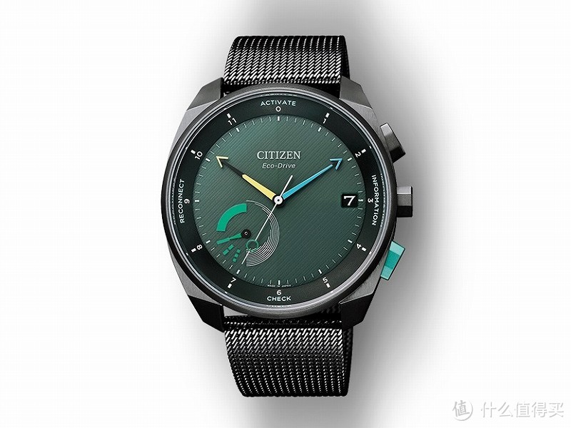 光动能驱动、1年半续航：Citizen 西铁城 发布 Eco-Drive Riiiver 智能手表