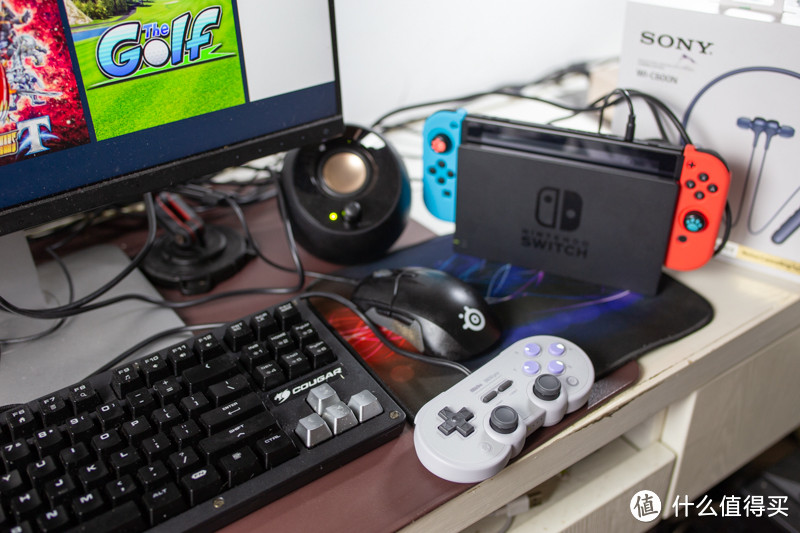 switch 电视模式的好搭档:八位堂SN30 Pro USB游戏手柄体验
