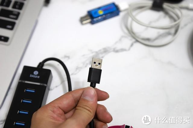 即插即用连接稳，高性价比毕亚兹 USB四口HUB分线器评测