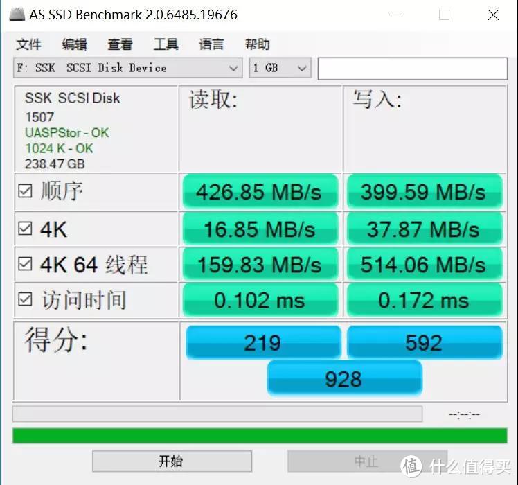 SSK飚王首款高速移动固态硬盘SD100容量256GB测试，是骡子还是马？