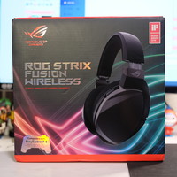 ROG Strix Fusion Wireless游戏耳机外观展示(耳罩|外壳|头梁|机身|麦克风)
