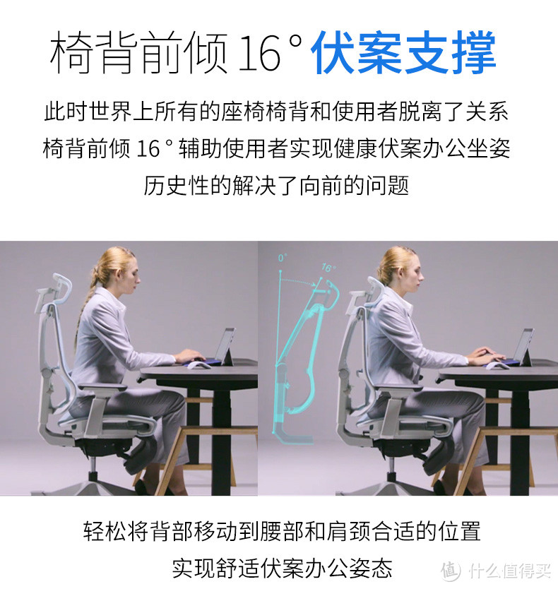 最“便宜”的前倾功能人体工学办公椅  达宝利D6