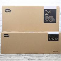 明基 SW240专业摄影显示器外观展示(支架|接口|卡扣)