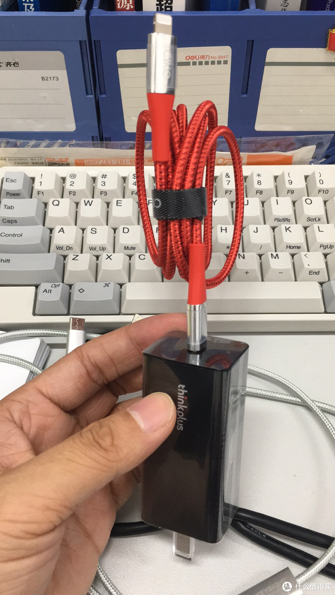 体验cike 小红线 苹果快充线USB-C to Lightning数据线PD快充