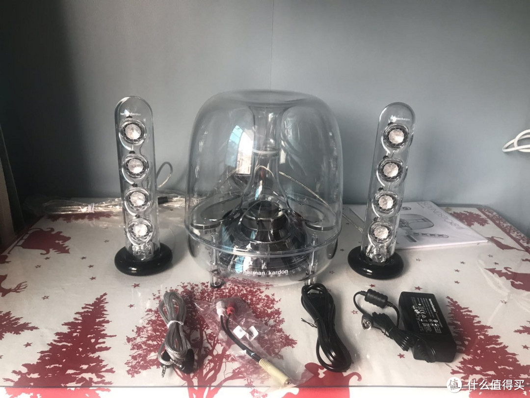 618成绩单-因为颜值，哈曼卡顿（Harman Kardon）SoundSticks III 水晶3代晒单和感受