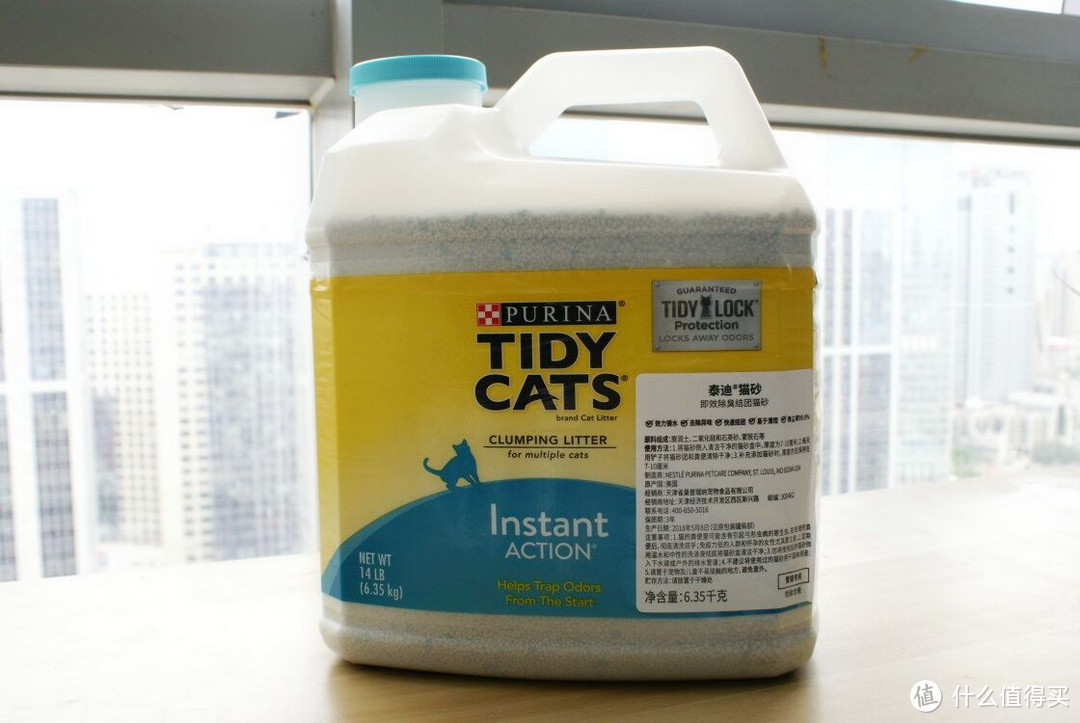 深度洁癖铲屎官的终极选择--TIDYCATS泰迪 即效除臭型猫砂，空气清新尽情吸猫～