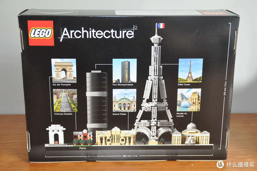 LEGO 21044 建筑系列 Paris 巴黎 天际线