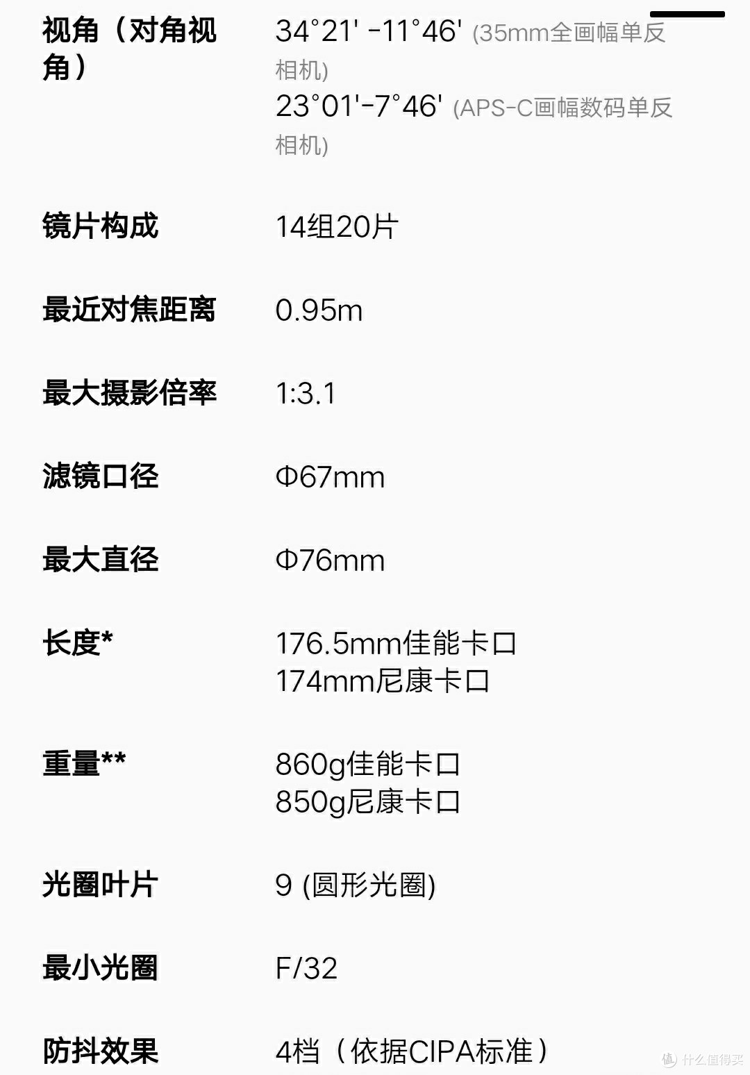 小三元长焦:腾龙Tamron70-210 F4 Di VC USD