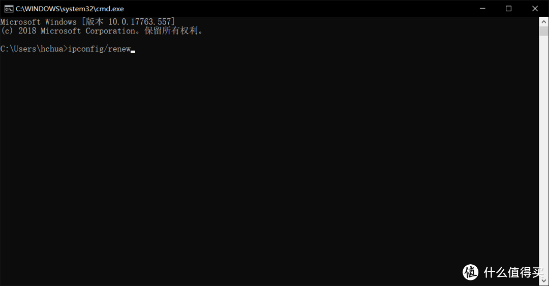 ipconfig/renew