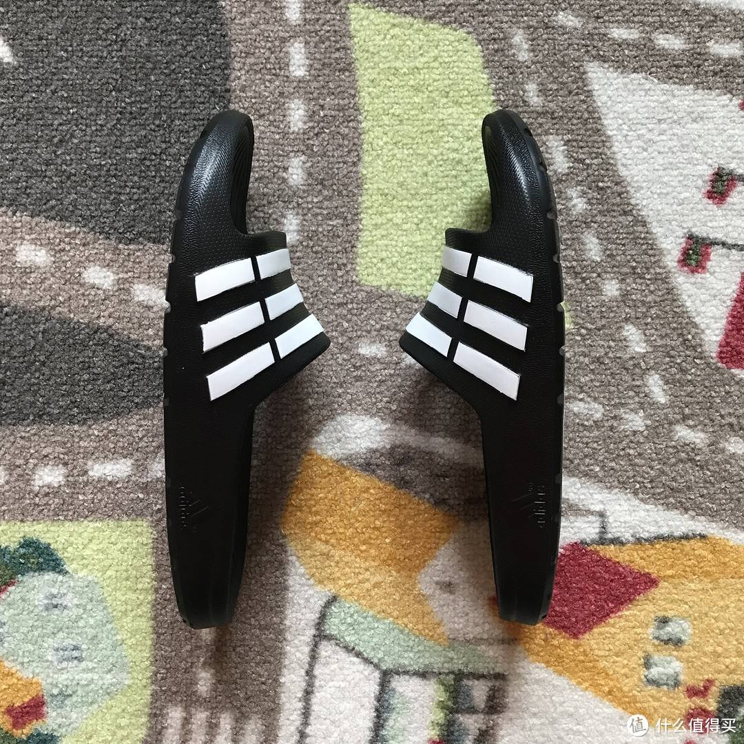 Adidas DURAMO SLIDE K 小童游泳拖鞋