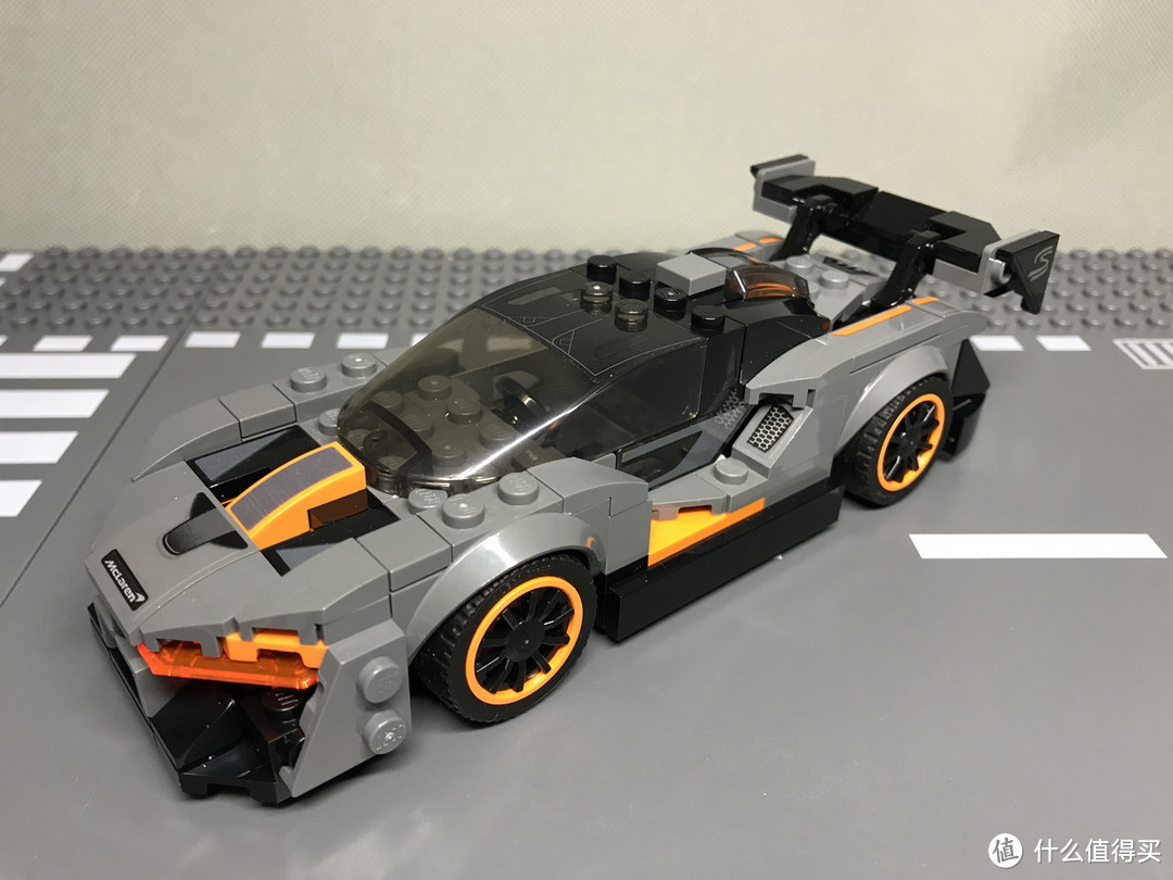 百元小跑车：LEGO 乐高 SPEED CHAMPIONS 超级赛车系列 75892 迈凯伦塞纳