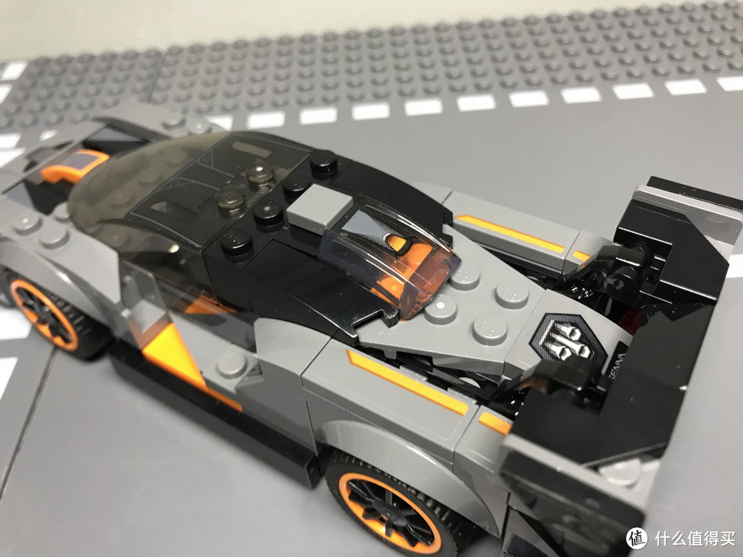 百元小跑车：LEGO 乐高 SPEED CHAMPIONS 超级赛车系列 75892 迈凯伦塞纳