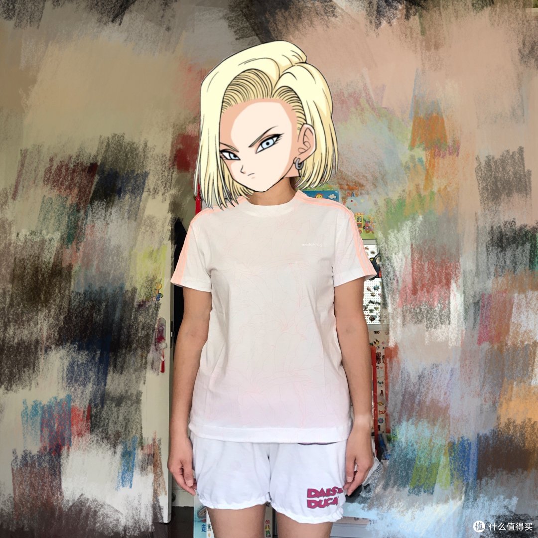 adidas neo W T SS STN AOP女短袖T恤CZ1694