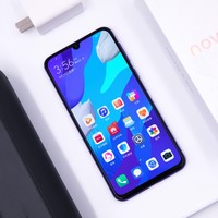 华为 nova 5 Pro 智能手机外观展示(异形屏|镜头|听筒|尺寸|边框)